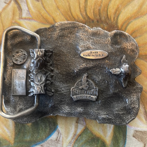 Pewter Belt Buckle - Picture 3 of 5